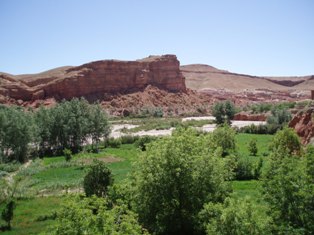 La Vallée des Roses au Maroc